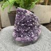 HỐC THẠCH ANH TÍM NHỎ – SMALL AMETHYST GEODE (TV550), KL: 1,514KG, KT: 15*11,5CM