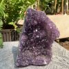 HỐC THẠCH ANH TÍM NHỎ – SMALL AMETHYST GEODE (TV578), KL: 0,602KG, KT: 11*8CM