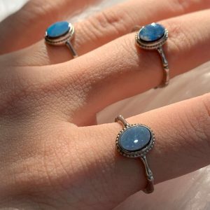 Nhẫn bạc Opal | CADA DECOR