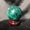 Bi cầu Fluorite Xanh – Green Fluorite Sphere (BX60), ĐK: 7,3CM – KL: 0,994KG