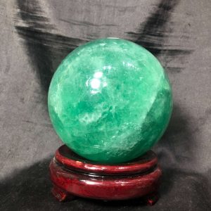Bi cầu Fluorite Xanh – Green Fluorite Sphere (BX49), ĐK: 10,7CM – KL: 2,762KG