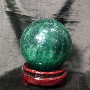 Bi cầu Fluorite Xanh – Green Fluorite Sphere (BX50), ĐK: 10,7CM – KL: 2,712KG