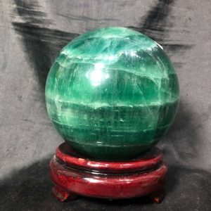 Bi cầu Fluorite Xanh – Green Fluorite Sphere (BX52), ĐK: 10,9CM – KL: 2,928KG