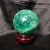 Bi cầu Fluorite Xanh – Green Fluorite Sphere (BX62), ĐK: 7,3CM – KL: 0,992KG