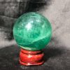 Bi cầu Fluorite Xanh – Green Fluorite Sphere (BX64), ĐK: 5,2CM – KL: 0,404KG