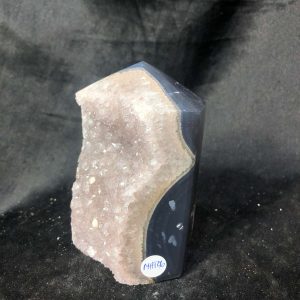 HỐC MÃ NÃO THẠCH ANH TÍM (MHT06), KT: 9x6CM – KL: 0,41KG | CADA DECOR