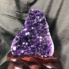 HỐC THẠCH ANH TÍM NHỎ – SMALL AMETHYST GEODE (TV585), KL: 1,878KG, KT: 14*12CM