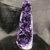 HỐC THẠCH ANH TÍM NHỎ – SMALL AMETHYST GEODE (TV589), KL: 1,212KG, KT: 17,2*8,5CM