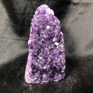 HỐC THẠCH ANH TÍM NHỎ – SMALL AMETHYST GEODE (TV594), KL: 0,62KG, KT: 10,8*6CM