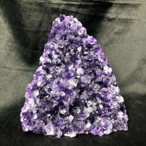 HỐC THẠCH ANH TÍM NHỎ – SMALL AMETHYST GEODE (TV602), KL: 1,118KG, KT: 12*8,4CM