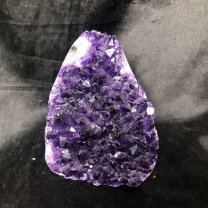 HỐC THẠCH ANH TÍM NHỎ – SMALL AMETHYST GEODE (TV603), KL: 1,052KG, KT: 11,5*7,5CM