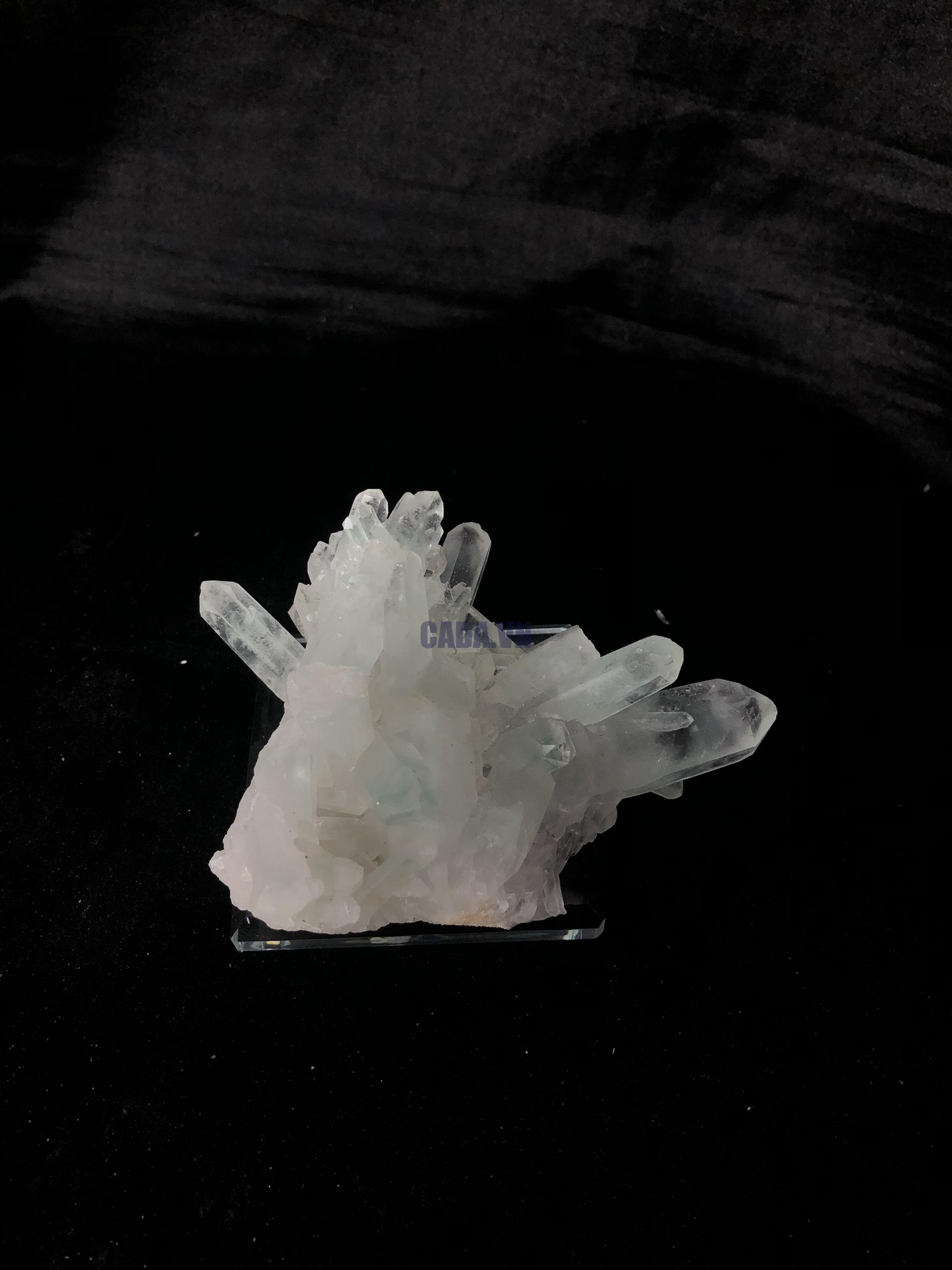 FUCHSITE PHANTOM QUARTZ- TINH THỂ SƯU TẦM, KL: 136,6g | CADA DECOR