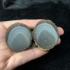 CẶP HỐC ĐÔI MÃ NÃO VÂN, KL: 56,6g | CADA DECOR