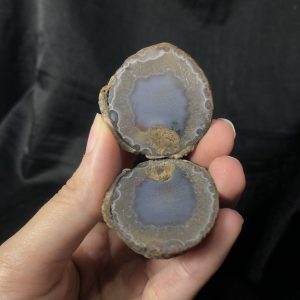 CẶP HỐC ĐÔI MÃ NÃO VÂN, KL: 56,8g | CADA DECOR