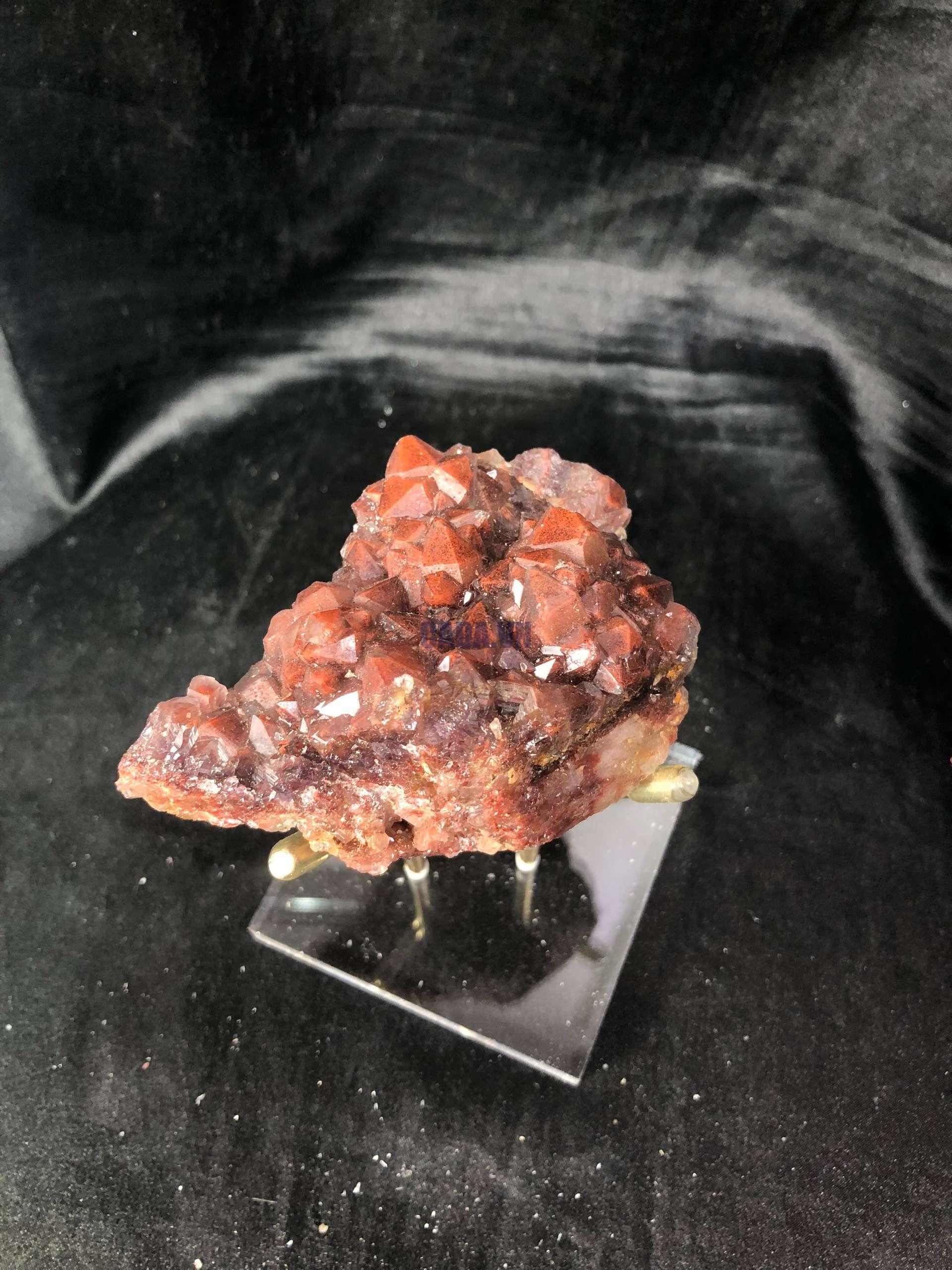 RED AURALITE SPECIMEN – TINH THỂ SƯU TẦM, KL: 186g | CADA DECOR