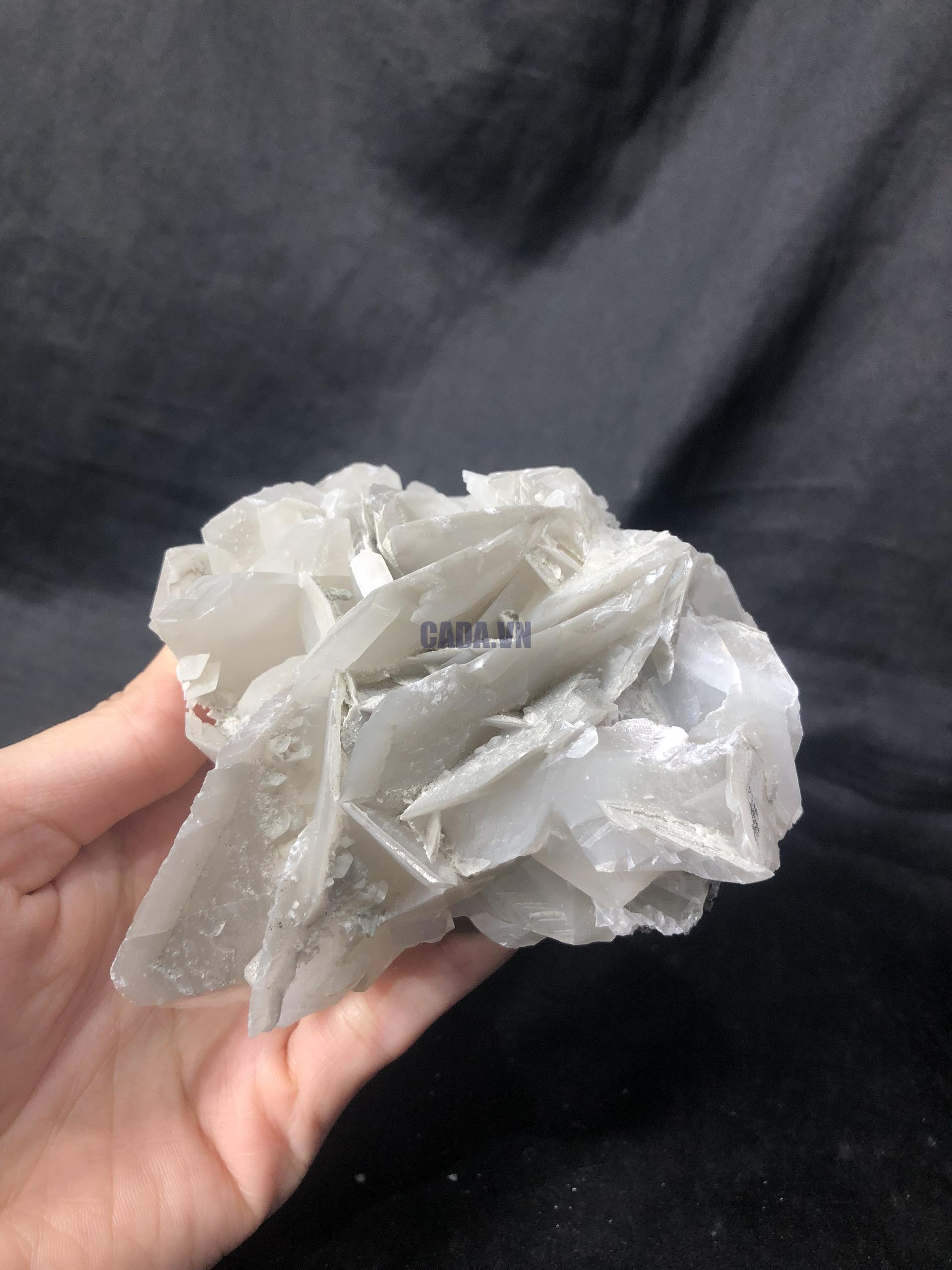 TINH THỂ ROSE CALCITE – TINH THỂ SƯU TẦM, KL: 463,7g | CADA DECOR