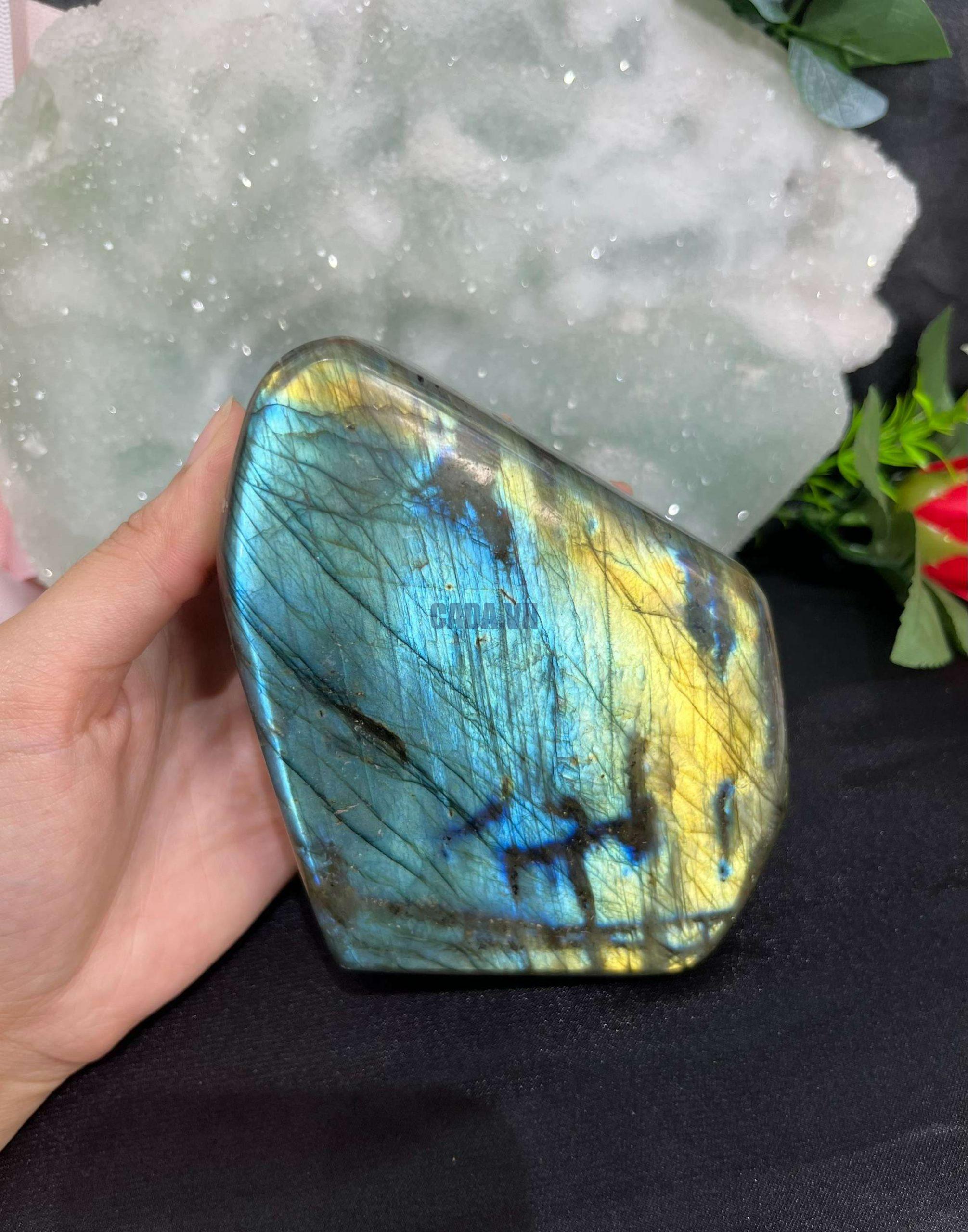 ĐÁ XÀ CỪ – Labradorite, KL: 1,018KG | CADA DECOR