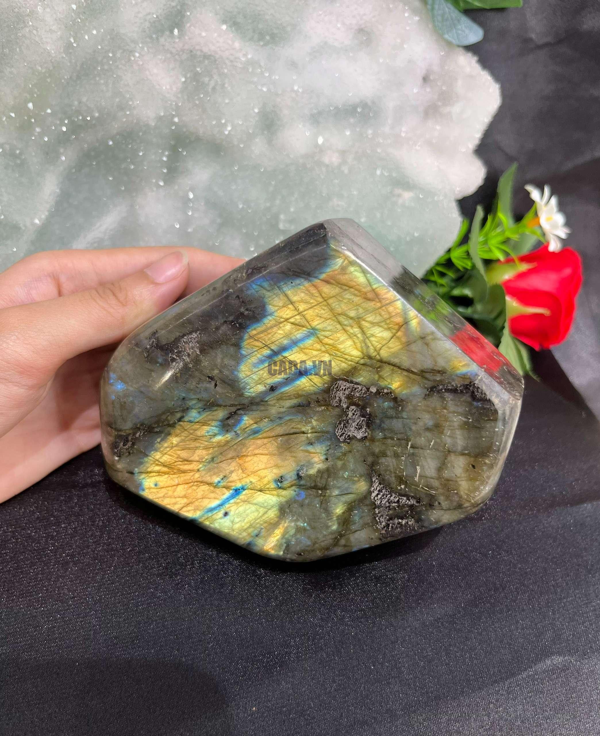 ĐÁ XÀ CỪ – Labradorite, KL: 1,018KG | CADA DECOR