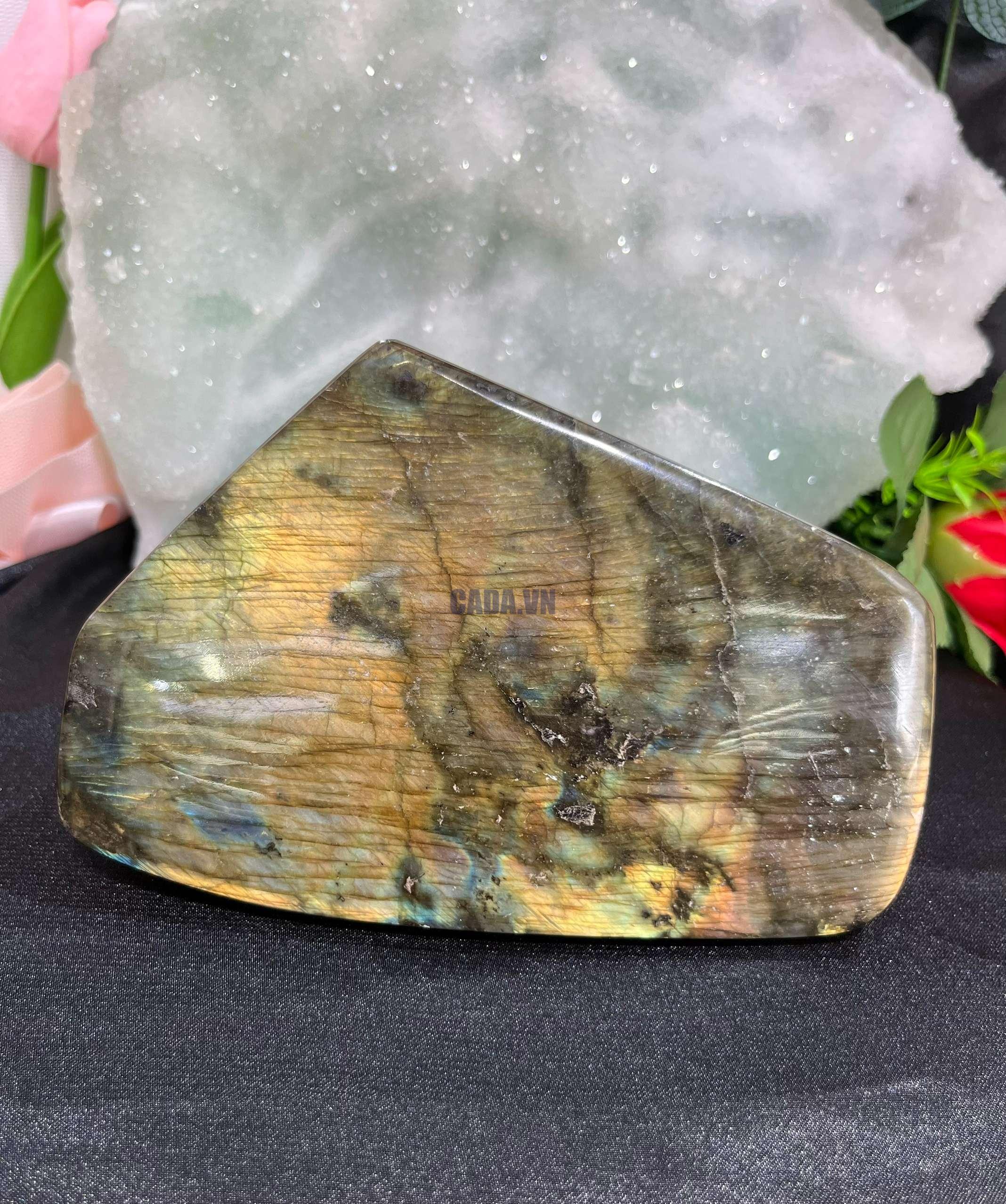 ĐÁ XÀ CỪ – Labradorite, KL: 1,278KG | CADA DECOR