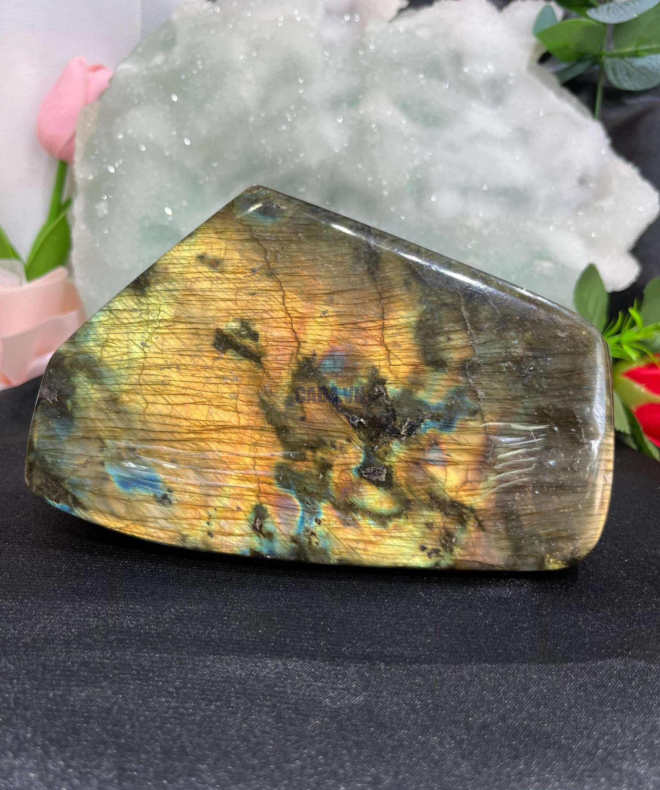 ĐÁ XÀ CỪ – Labradorite, KL: 1,278KG | CADA DECOR