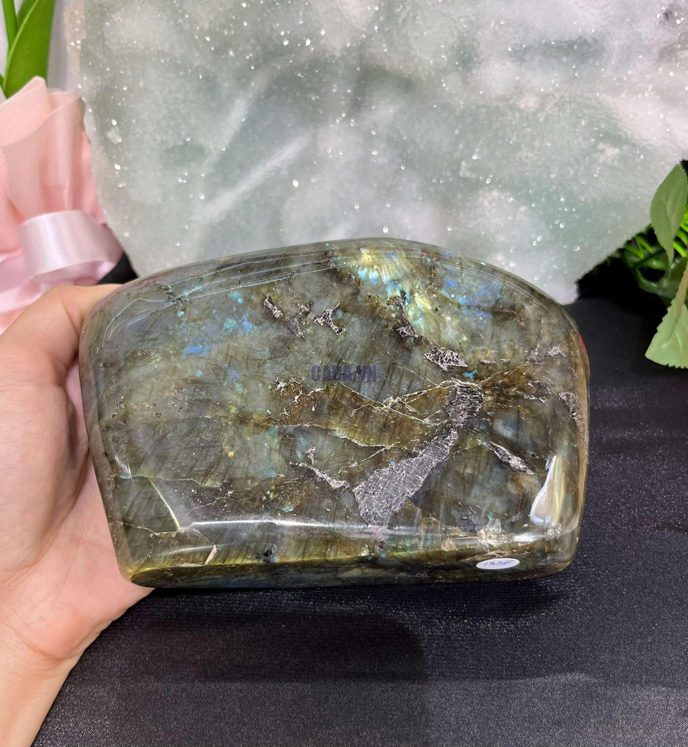 ĐÁ XÀ CỪ – Labradorite, KL: 1,326KG | CADA DECOR