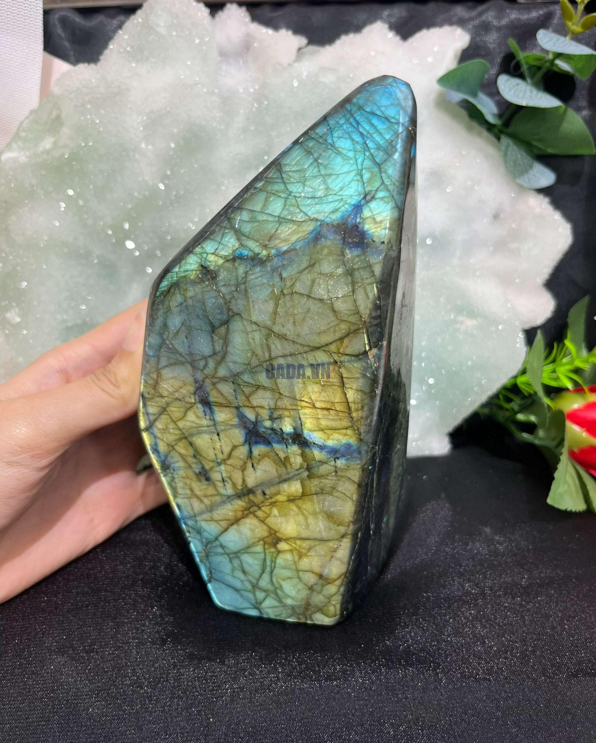 ĐÁ XÀ CỪ – Labradorite, KL: 1,394KG | CADA DECOR