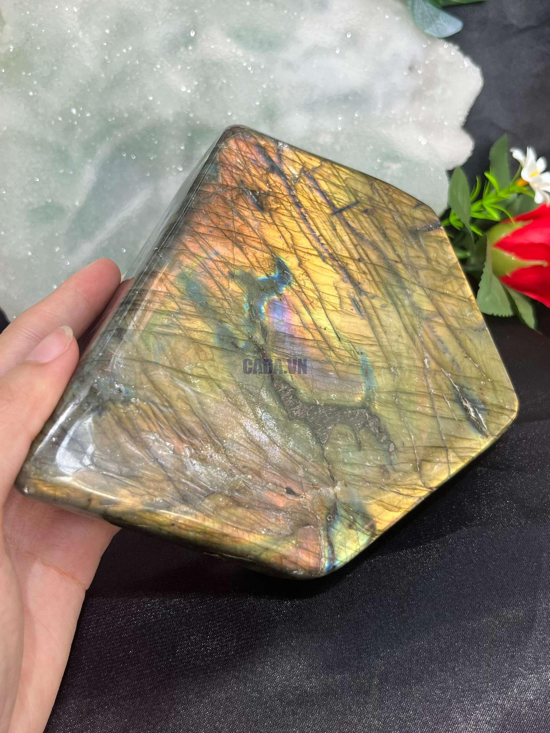 ĐÁ XÀ CỪ – Labradorite, KL: 1,752KG | CADA DECOR