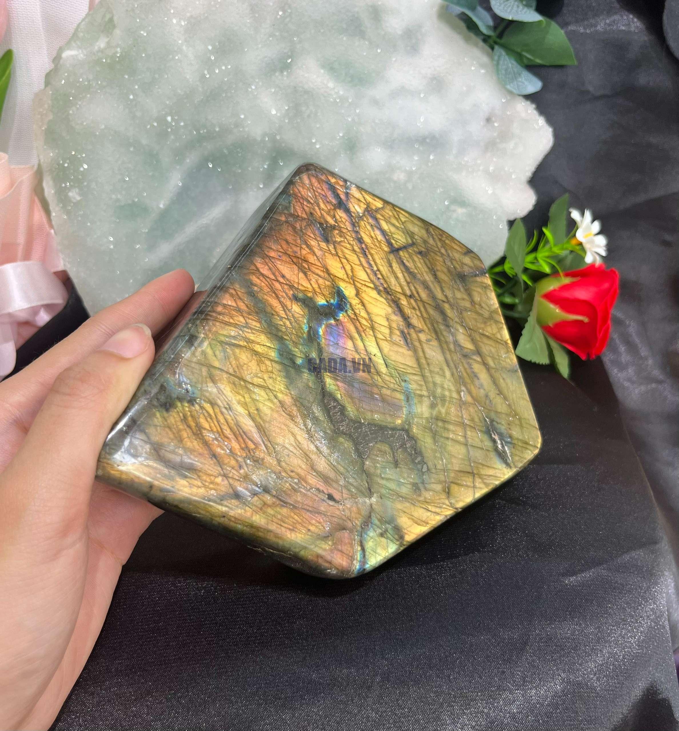 ĐÁ XÀ CỪ – Labradorite, KL: 1,752KG | CADA DECOR