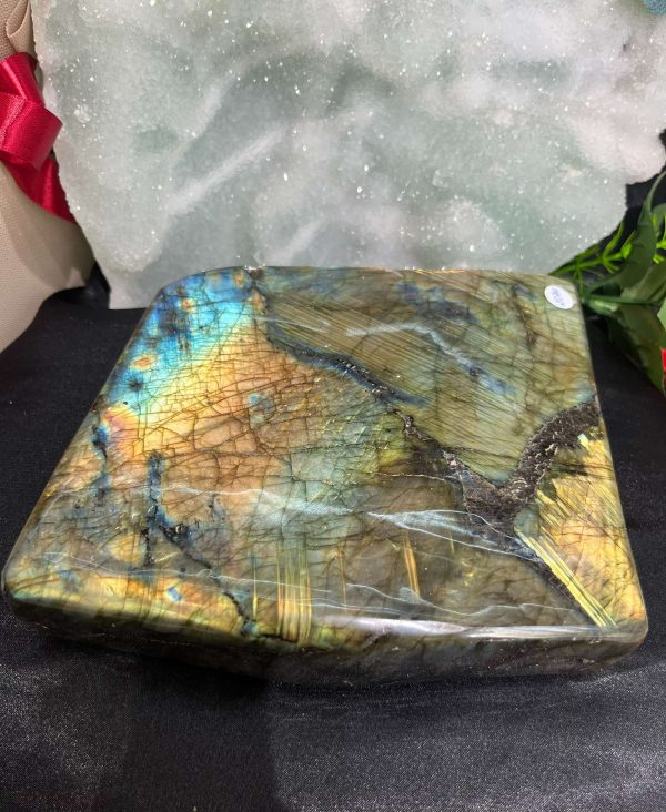 ĐÁ XÀ CỪ – Labradorite, KL: 2,074KG | CADA DECOR