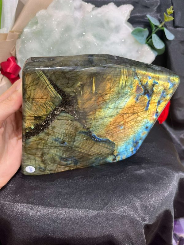 ĐÁ XÀ CỪ – Labradorite, KL: 2,074KG | CADA DECOR