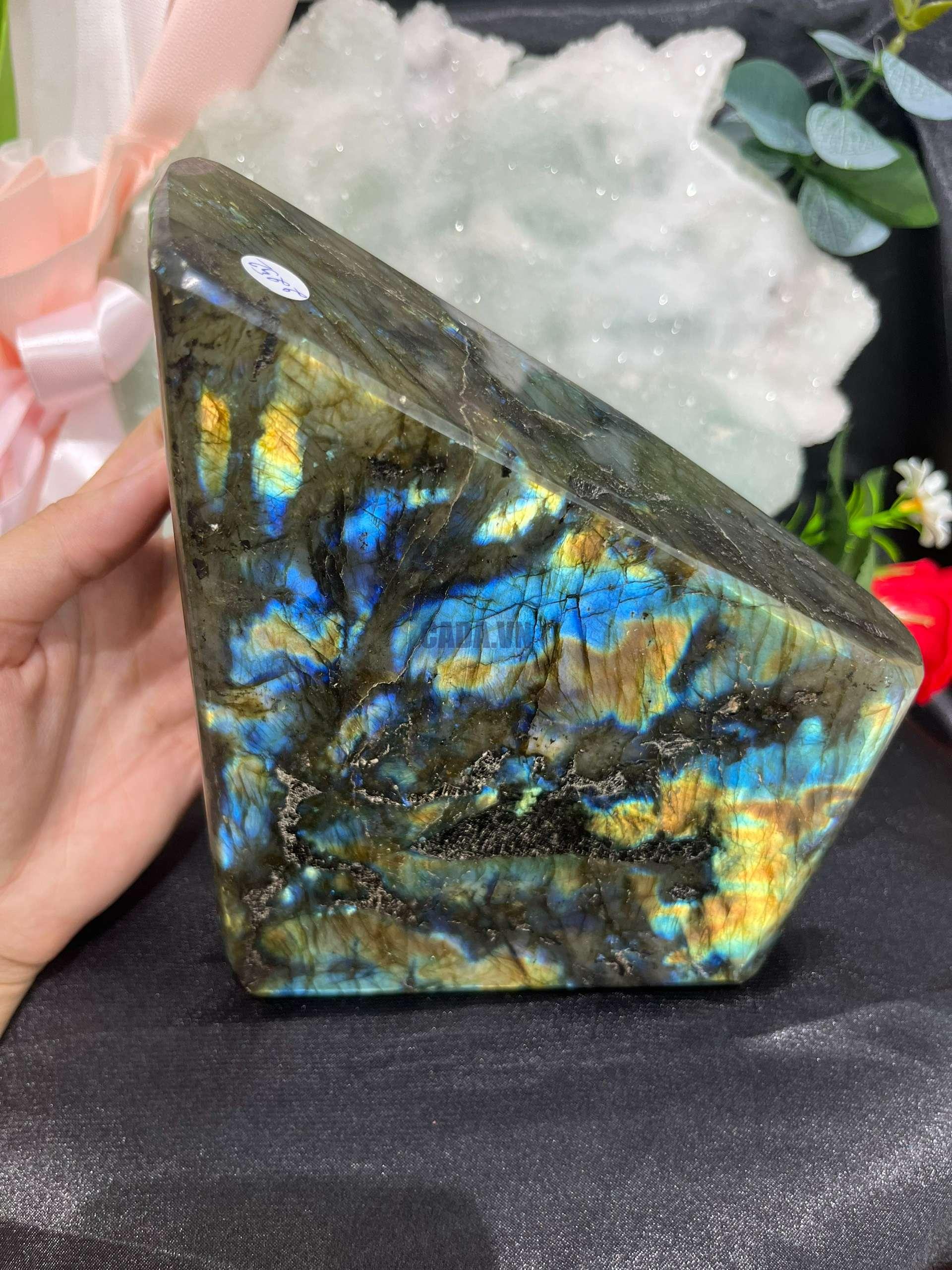 ĐÁ XÀ CỪ – Labradorite, KL: 2,252KG | CADA DECOR