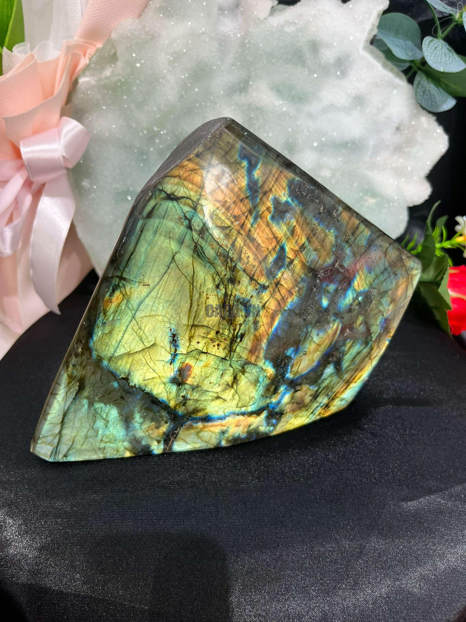 ĐÁ XÀ CỪ – Labradorite, KL: 2,252KG | CADA DECOR