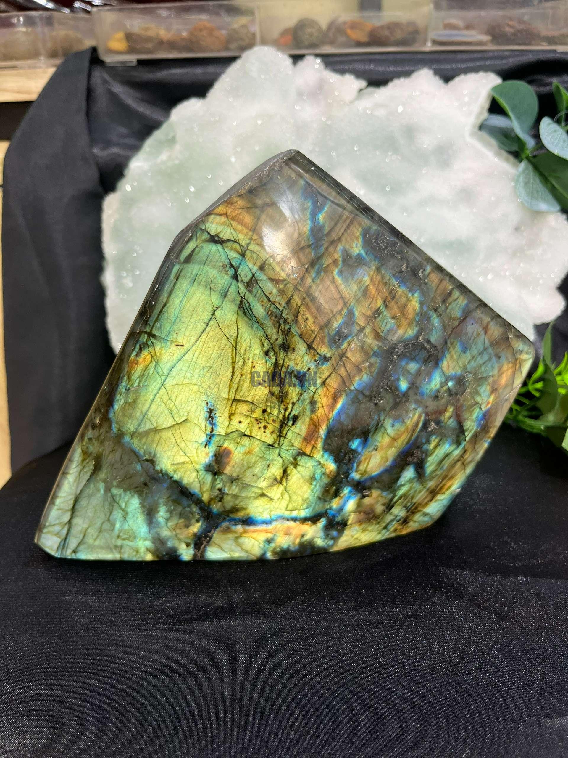 ĐÁ XÀ CỪ – Labradorite, KL: 2,252KG | CADA DECOR