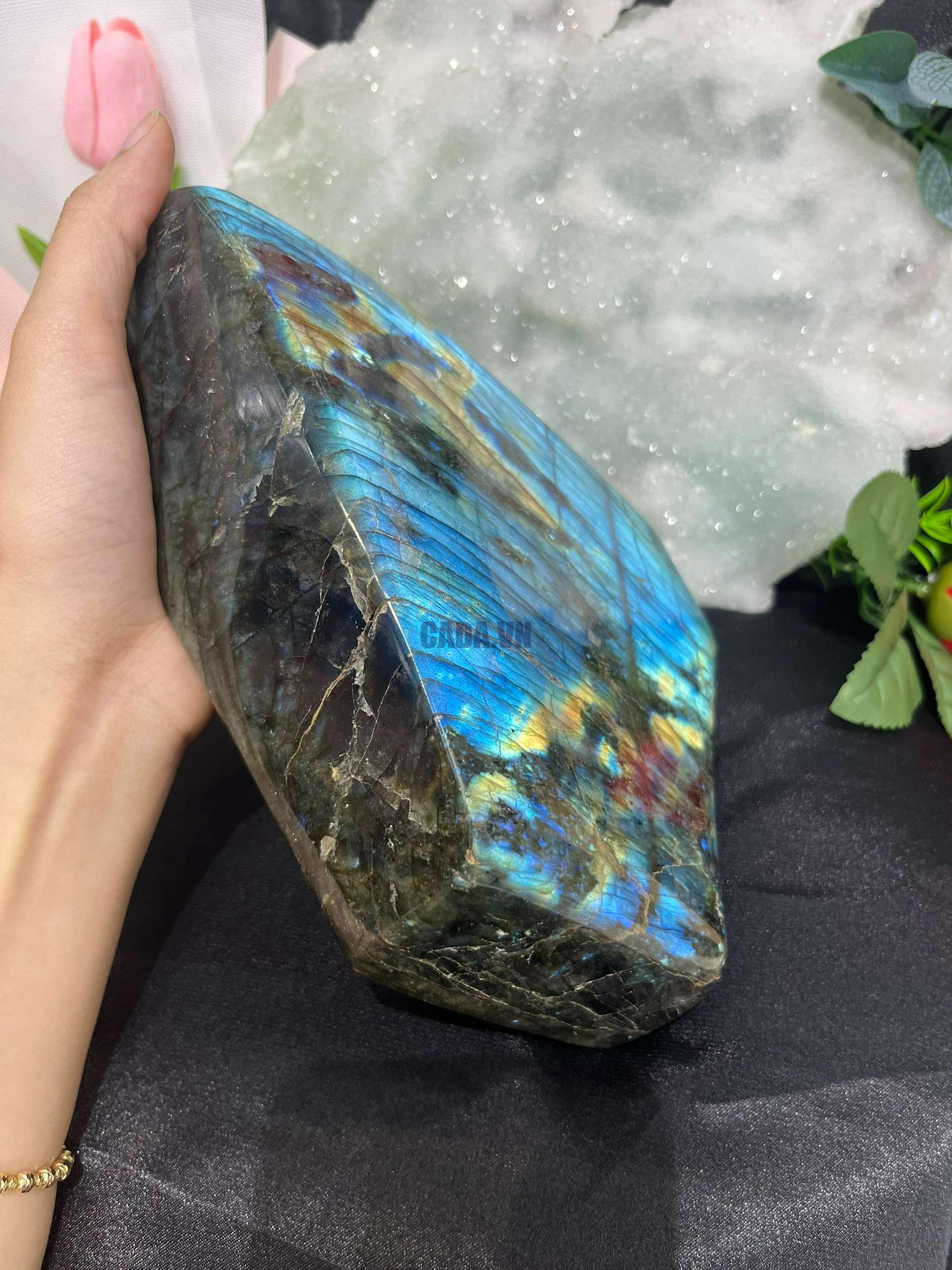 ĐÁ XÀ CỪ – Labradorite, KL: 2,352KG | CADA DECOR