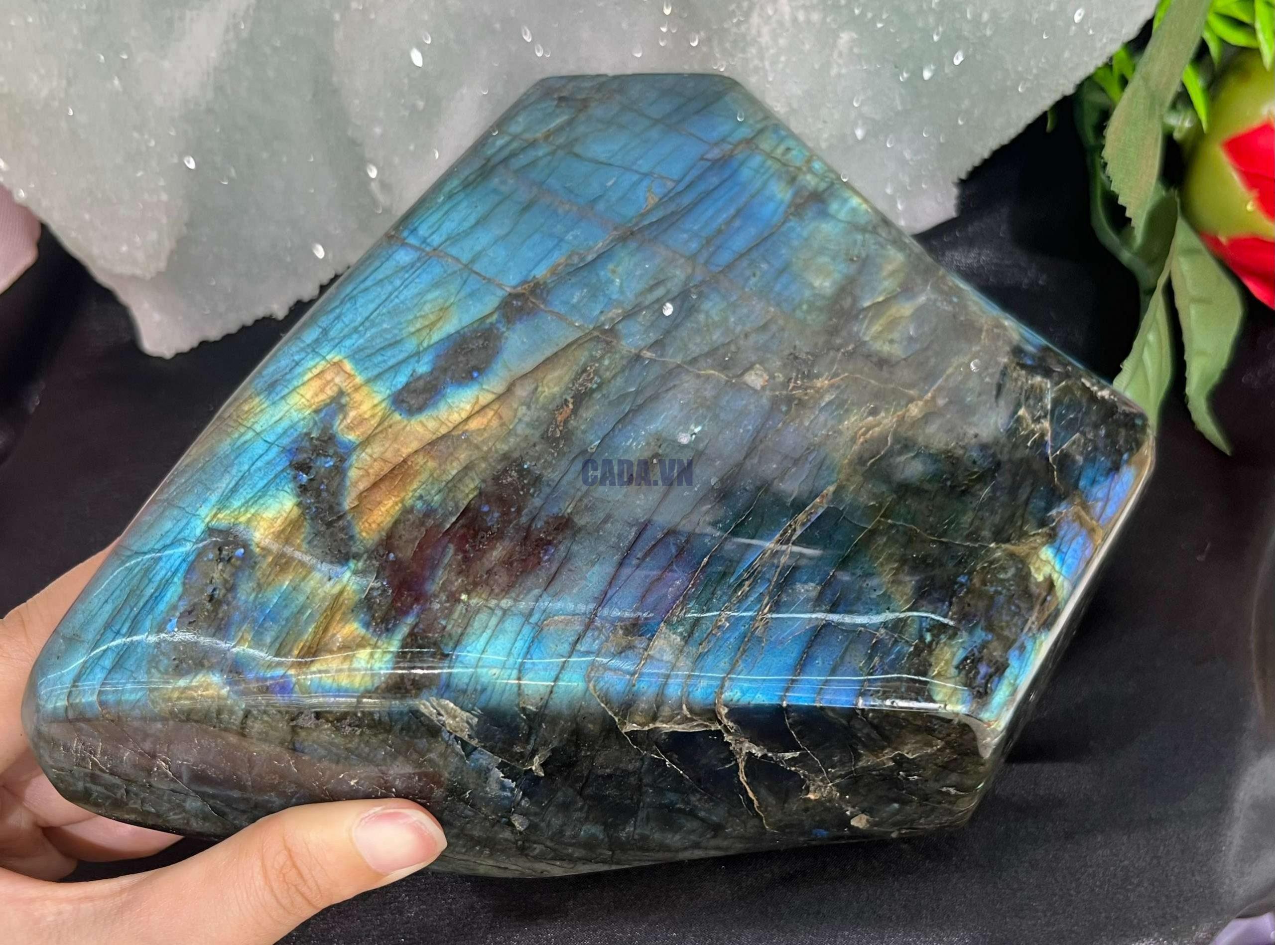 ĐÁ XÀ CỪ – Labradorite, KL: 2,352KG | CADA DECOR