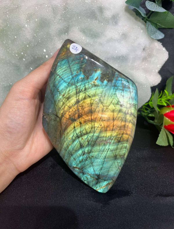 ĐÁ XÀ CỪ – Labradorite, KL: 0,786KG | CADA DECOR