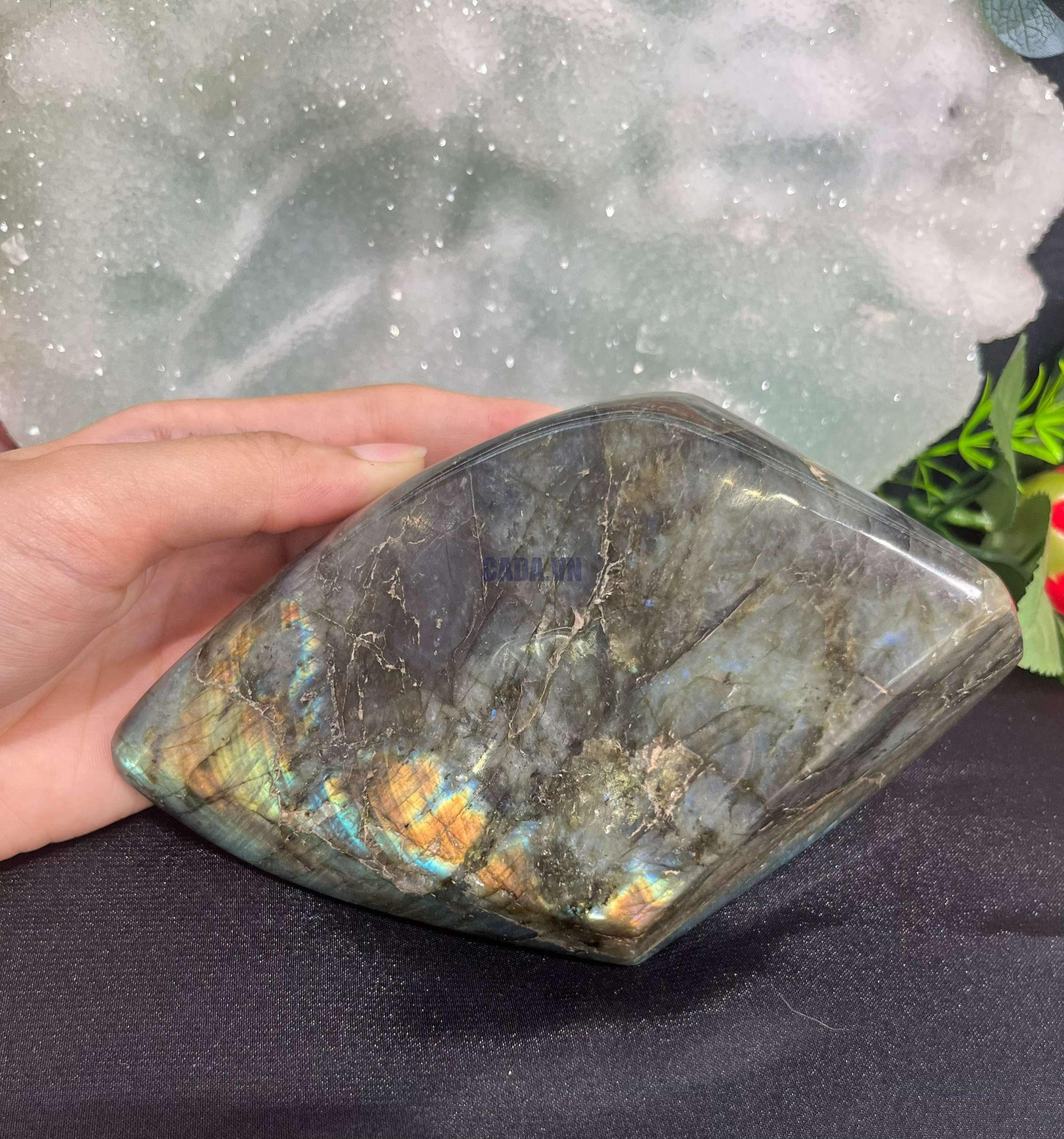 ĐÁ XÀ CỪ – Labradorite, KL: 0,786KG | CADA DECOR