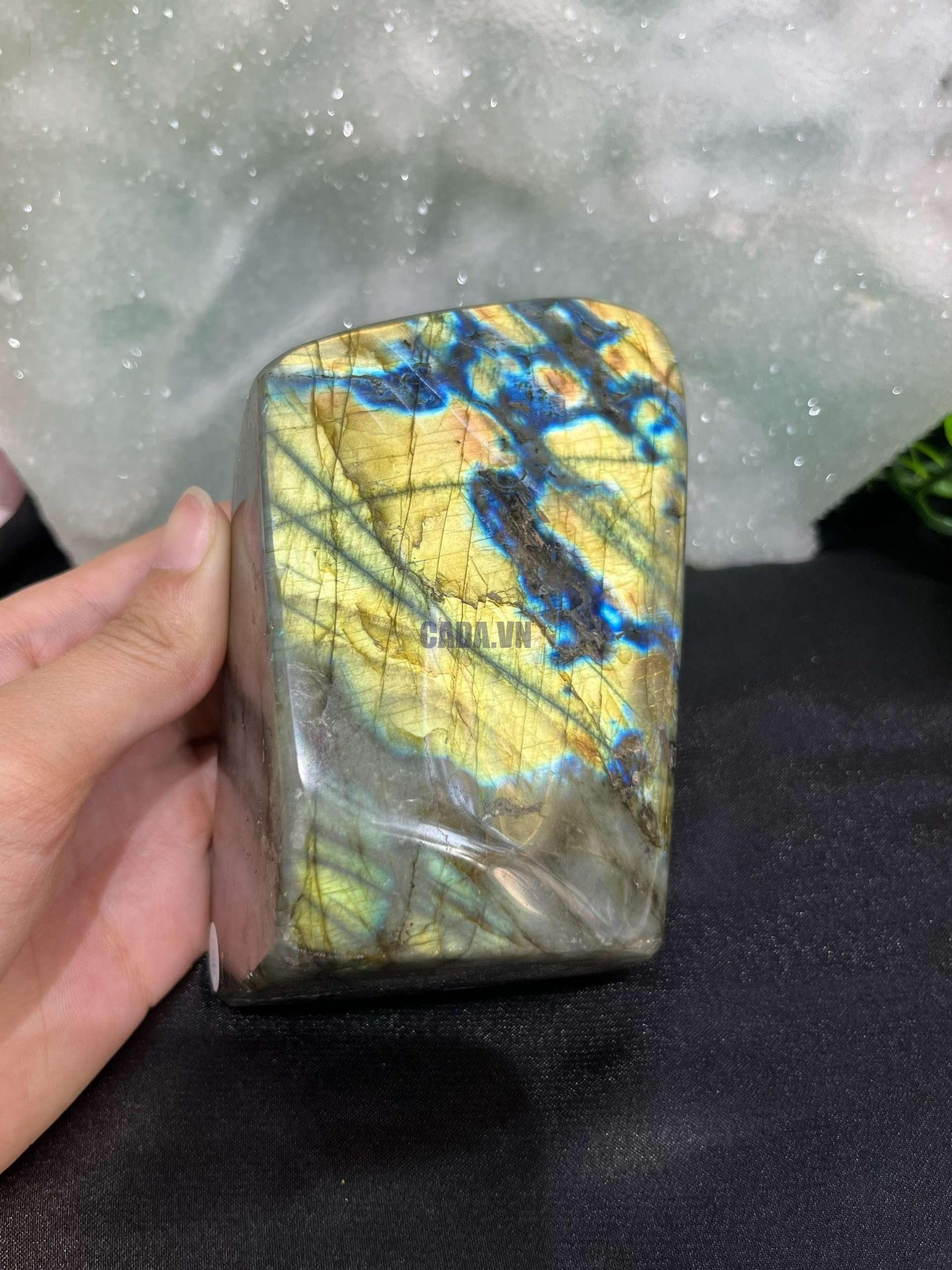 ĐÁ XÀ CỪ – Labradorite, KL: 0,8KG | CADA DECOR