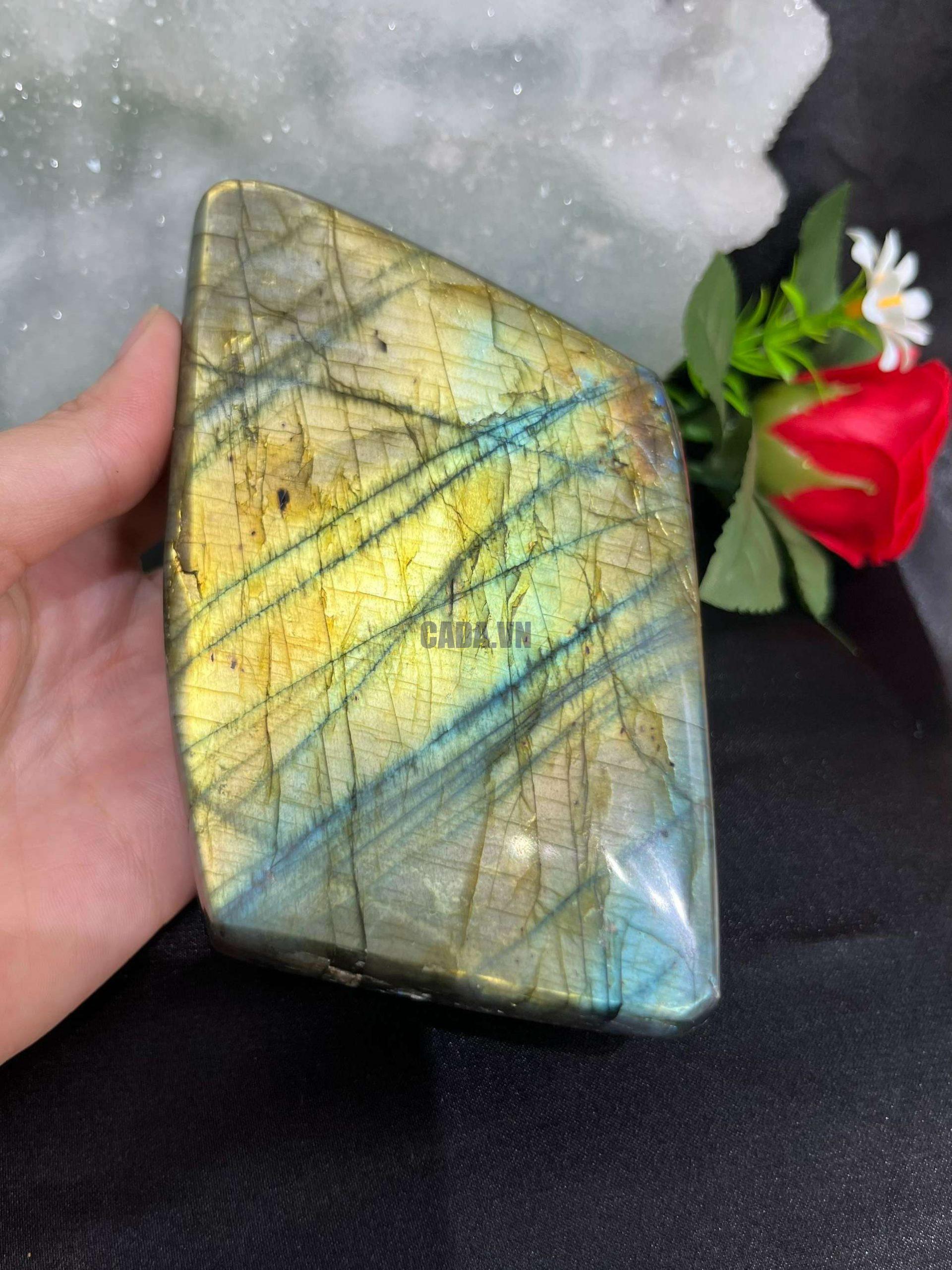 ĐÁ XÀ CỪ – Labradorite, KL: 0,8KG | CADA DECOR