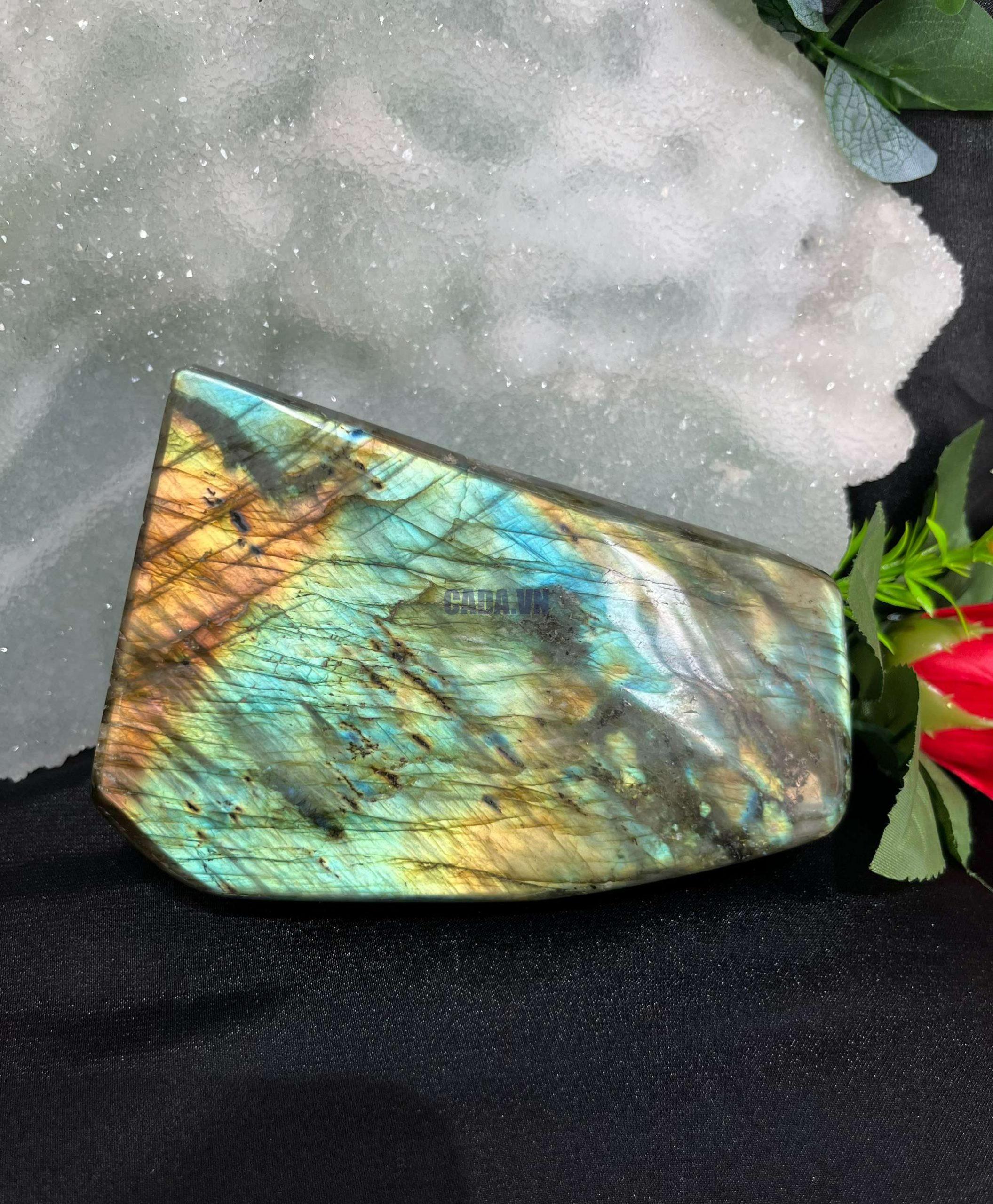 ĐÁ XÀ CỪ – Labradorite, KL: 0,93KG | CADA DECOR