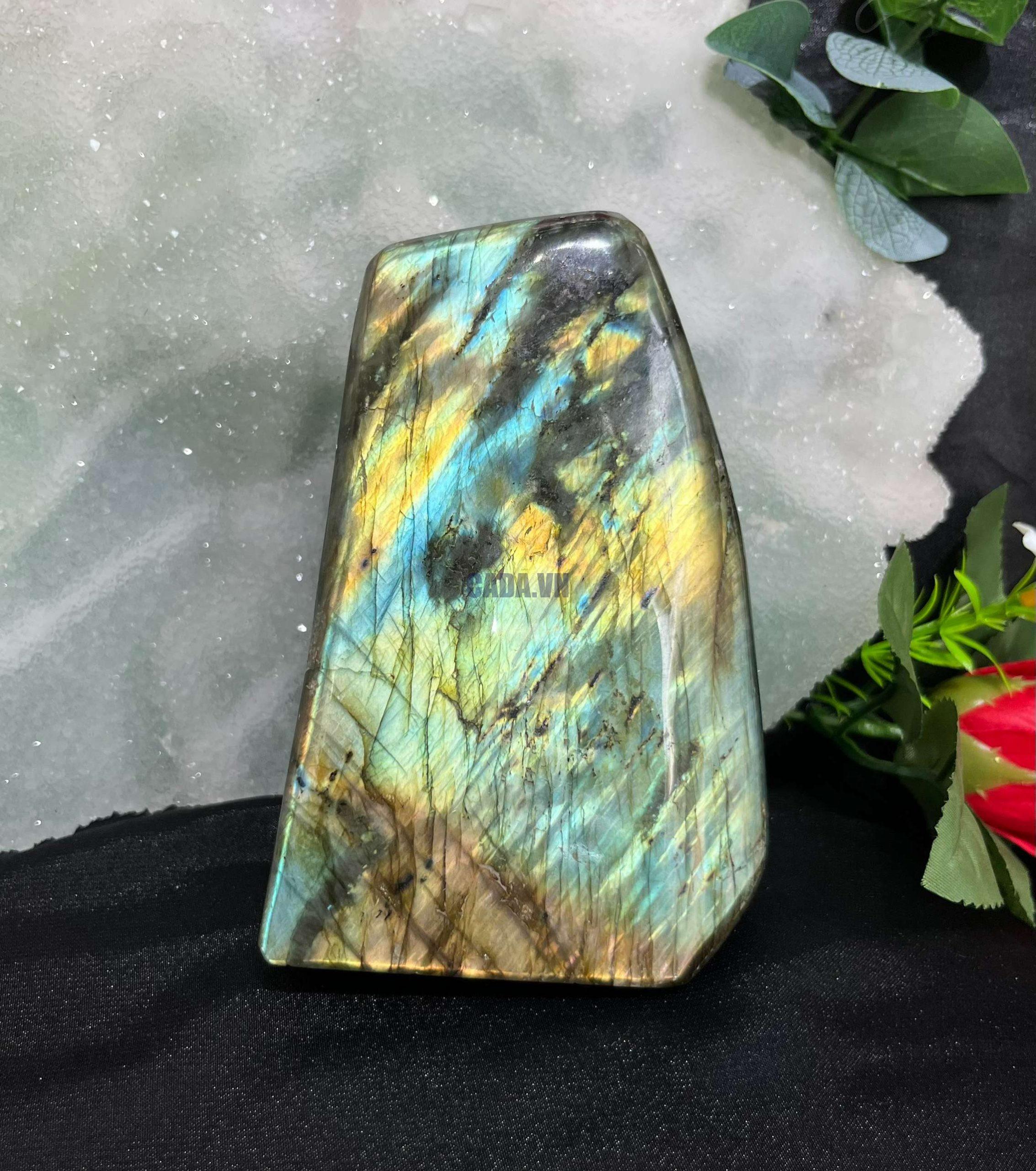 ĐÁ XÀ CỪ – Labradorite, KL: 0,93KG | CADA DECOR