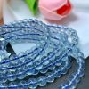 Vòng chuỗi 3 quấn Aquamarine - Ngọc Hải Lam sze ~6mm | CADA DECOR