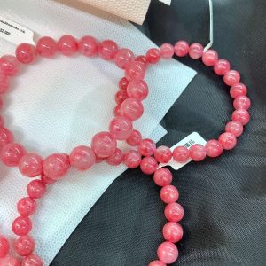 Vòng Tay Đá Tường Vy - Rhodonite chất đẹp | CADA DECOR