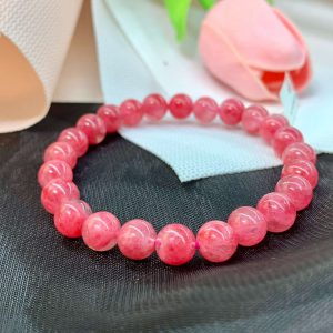 Vòng Tay Đá Tường Vy - Rhodonite chất đẹp | CADA DECOR