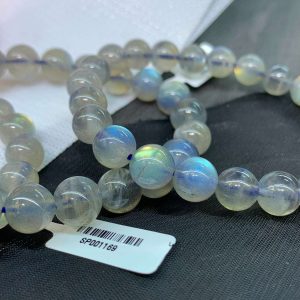 Vòng Tay Đá Xà Cừ - Labradorite chất đẹp size ~8mm | CADA DECOR