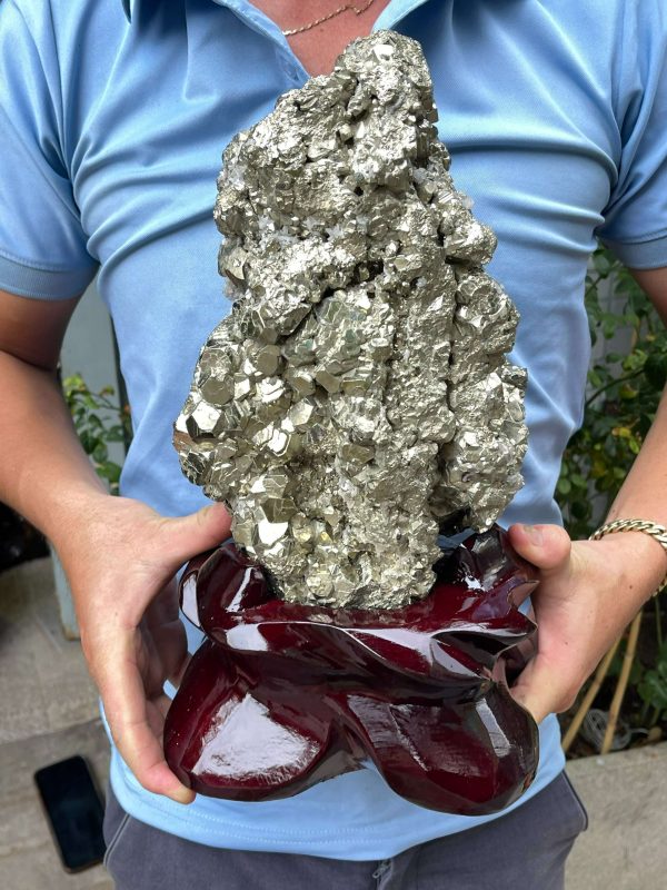 ĐÁ VÀNG GĂM, KT: 34X16CM - KL: 9,236KG | CADA DECOR