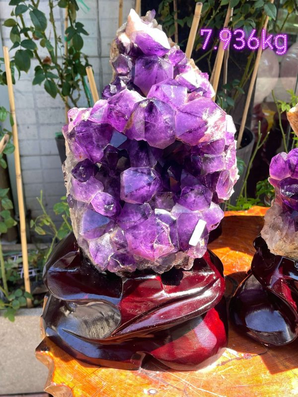 VỈ MẦM THẠCH ANH TÍM, KL: 7,936KG | CADA DECOR
