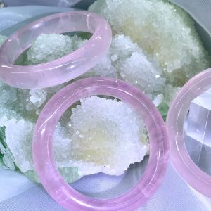Vòng Bản Thạch Anh Hồng | CADA DECOR