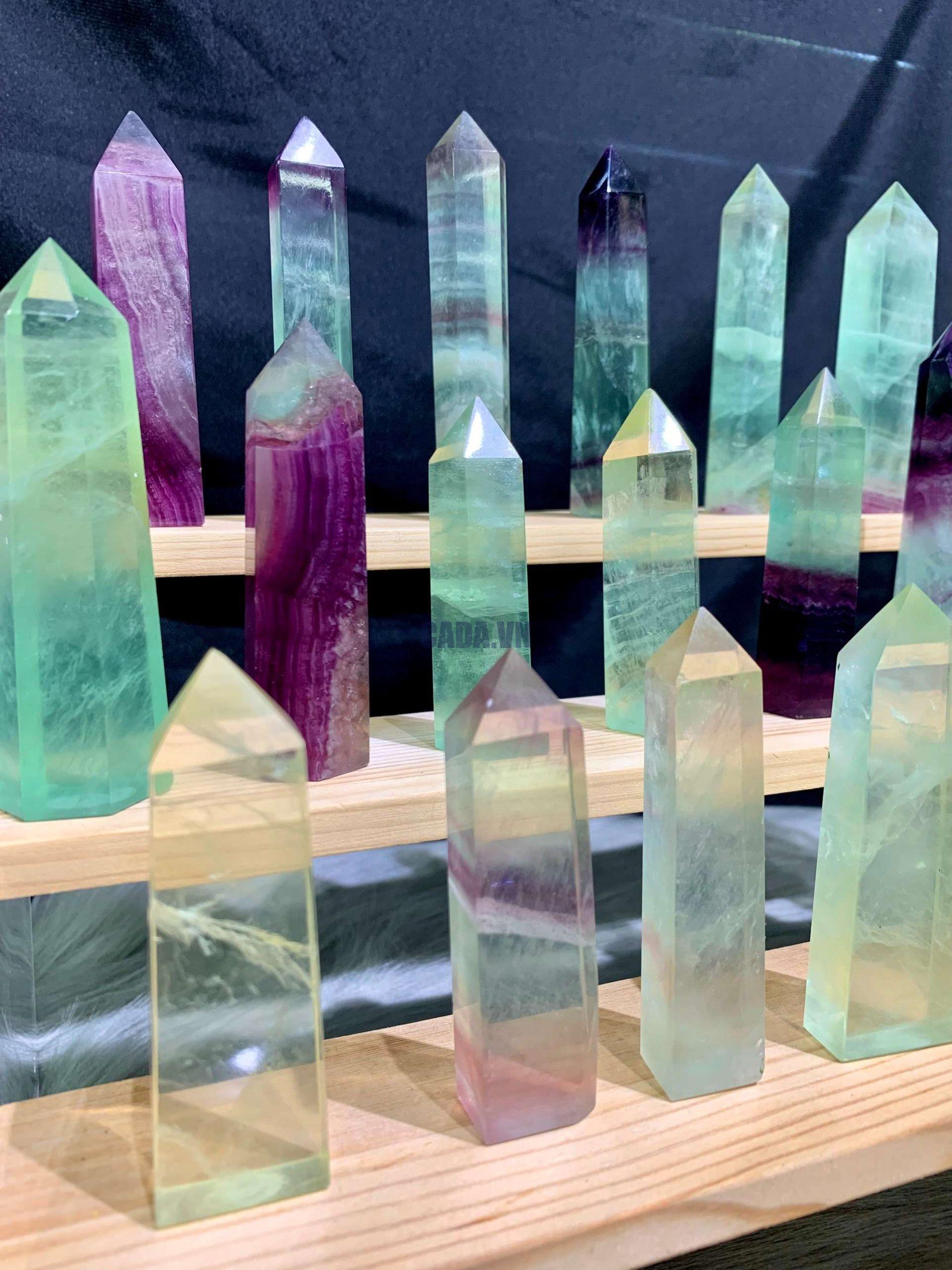 Trụ Watermelon Fluorite | CADA DECOR