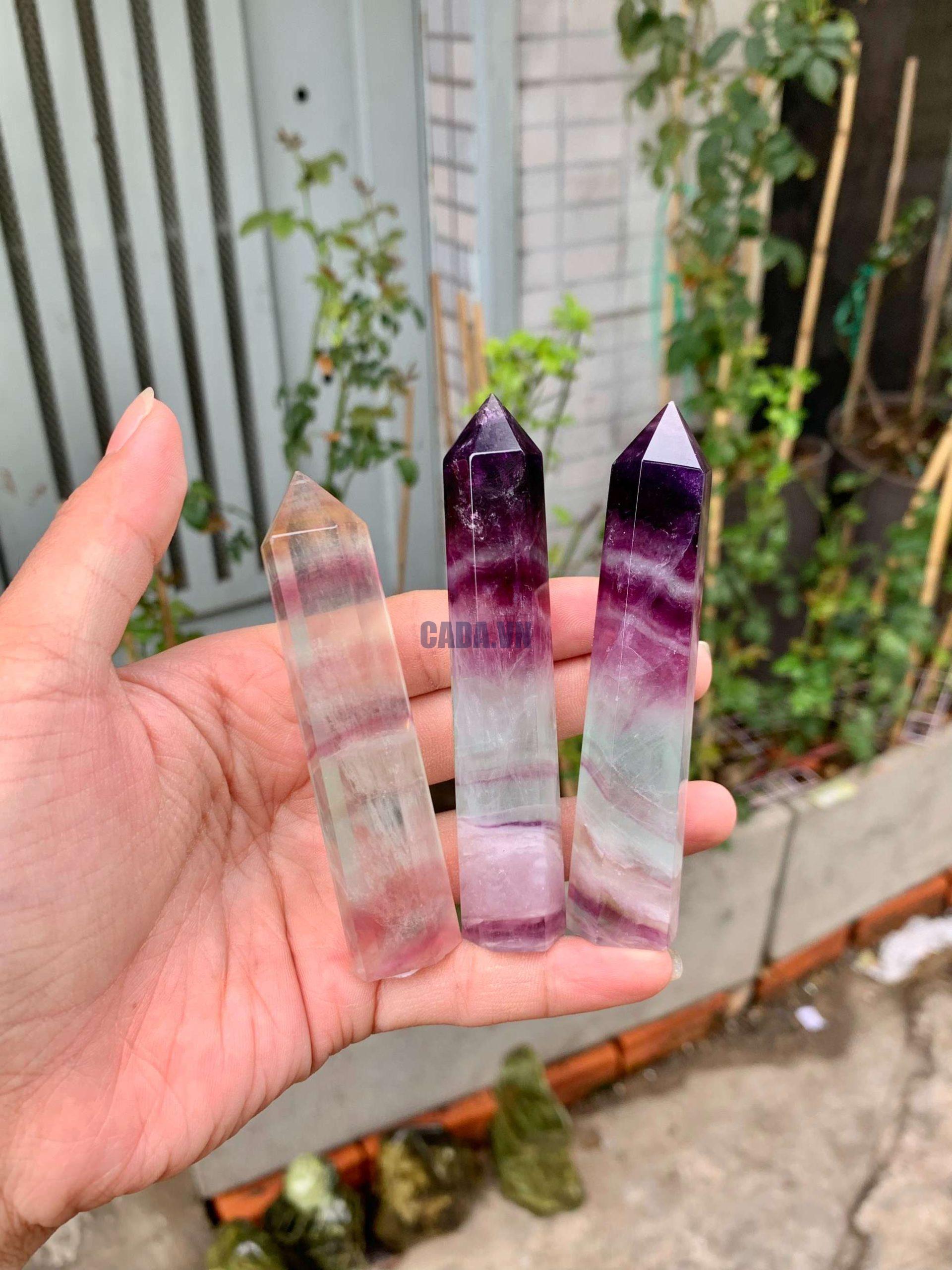 Trụ Watermelon Fluorite | CADA DECOR